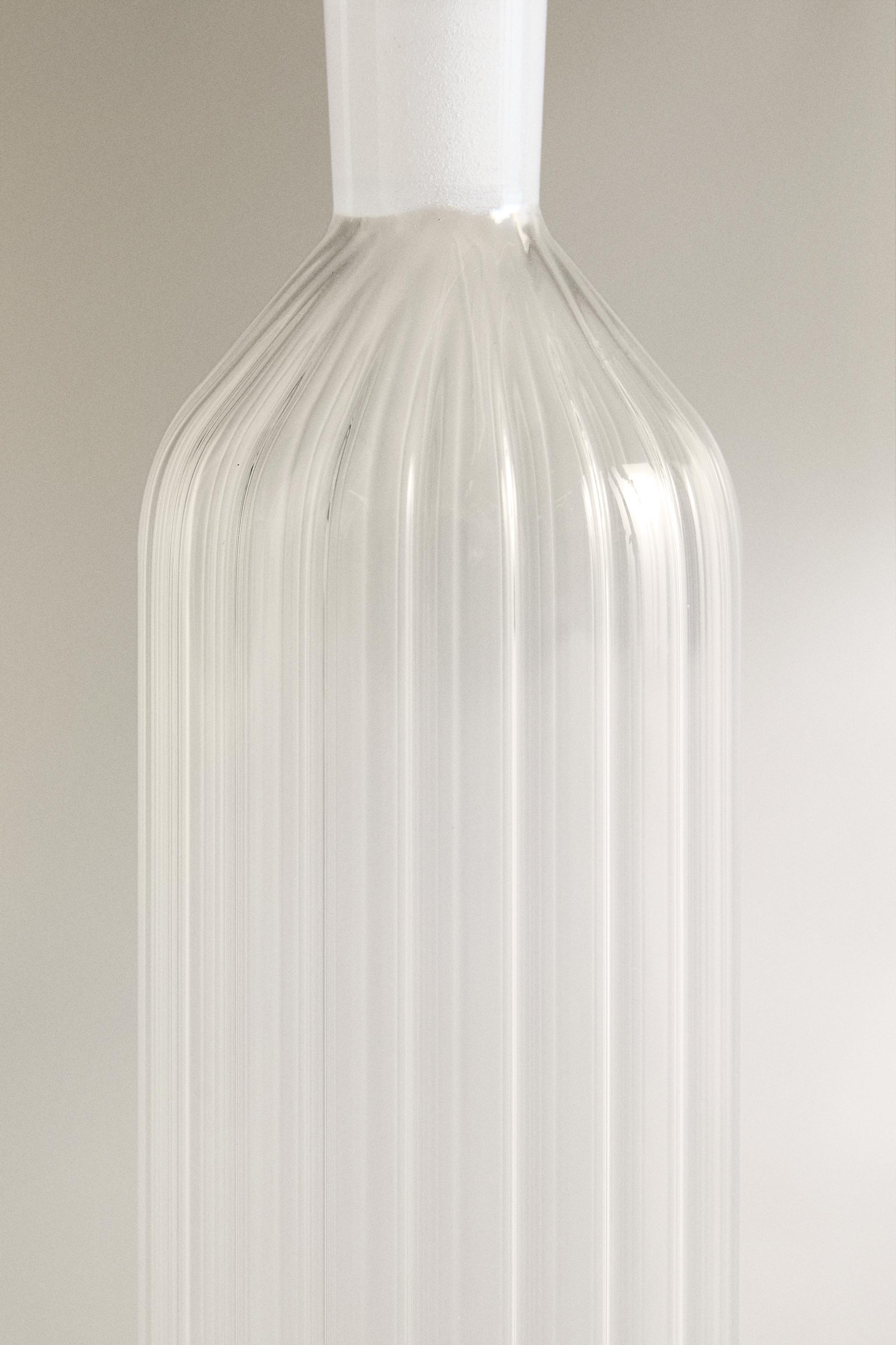 ラウンド ボロシリケイトガラス オイルボトル - クリア | ZARA Japan