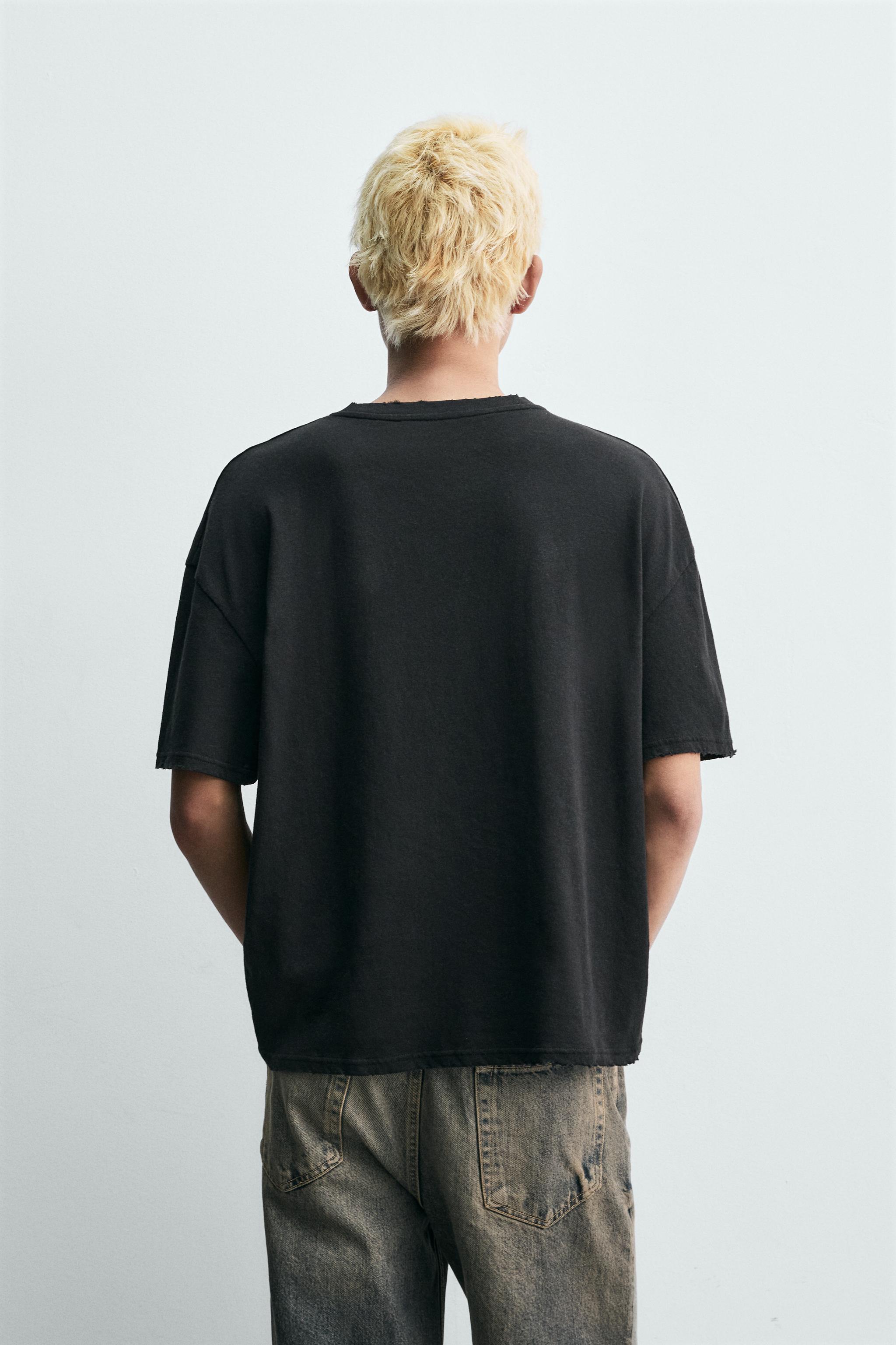 COTTON - HEMP V-NECK T-SHIRT