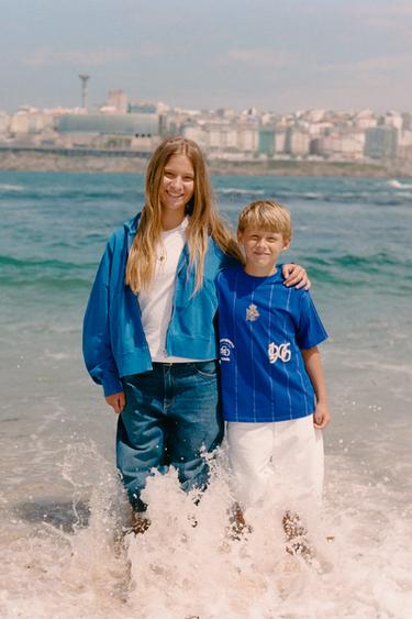 CAMISETA RAIAS RC DEPORTIVO DA CORUÑA - Cru / Azul de Zara