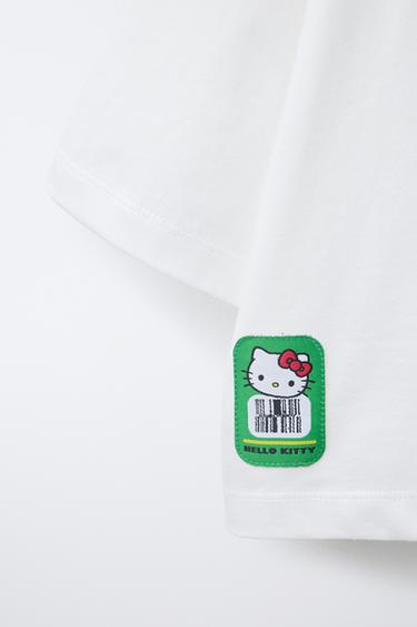 HELLO KITTY © T-SHIRT - White by Zara - Image 3