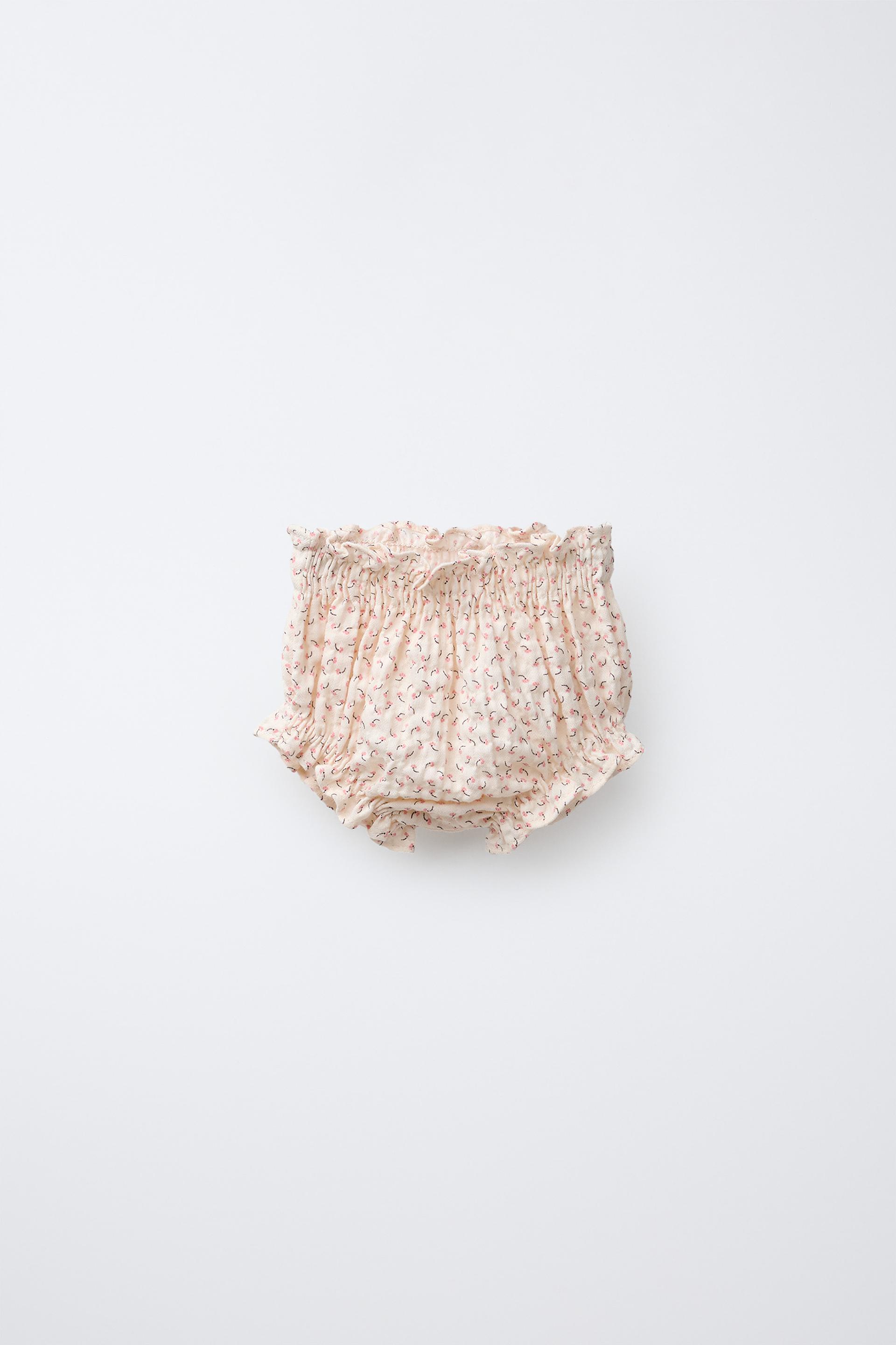 Floral Textured Briefs
