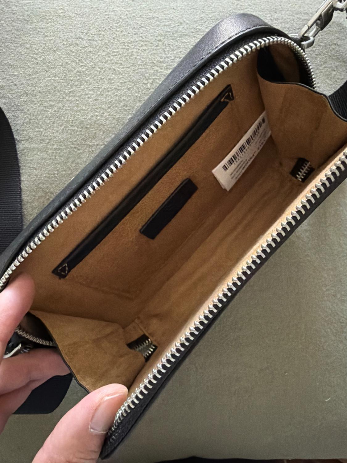 LEATHER CROSSBODY BAG - Image 3