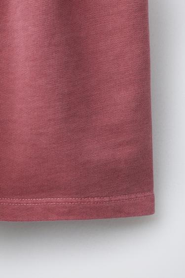 BASIC PLUSH BERMUDA SHORTS - Bright red by Zara - Image 3