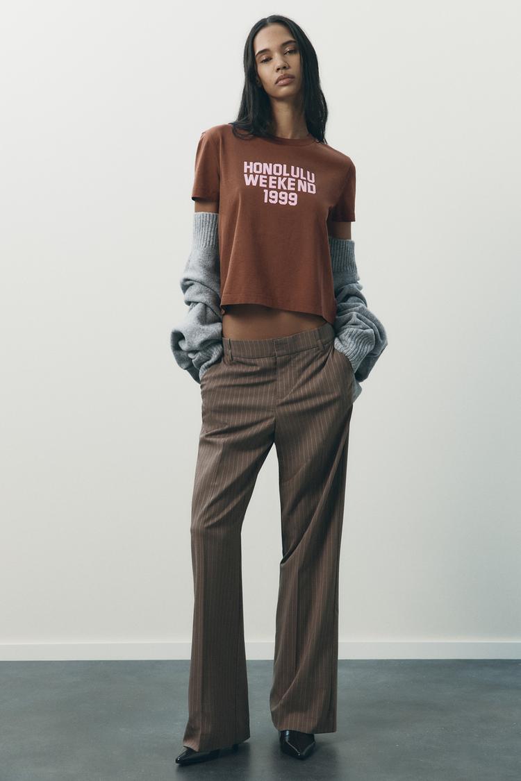 Camiseta Básica Camisetas Marrones NiÃ±a Camiseta Marron NiÃ±a