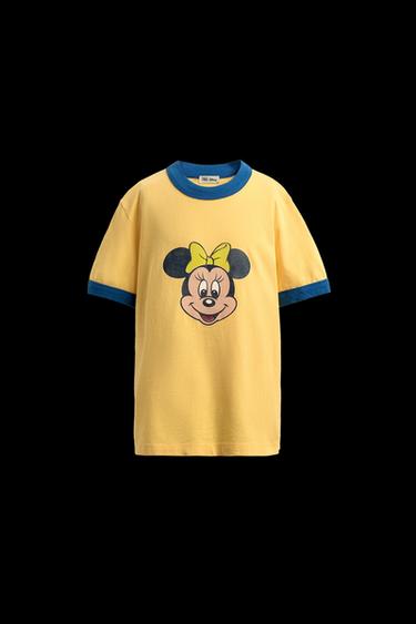 Zara 7-14 YEARS / HARRY LAMBERT FOR ZARA X DISNEY GRAPHIC T-SHIRT - Yellow