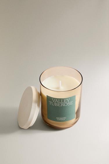 (250 G) BOUGIE PARFUMÉE VALLEY TUBEROSE - 380 de Zara - Image 1