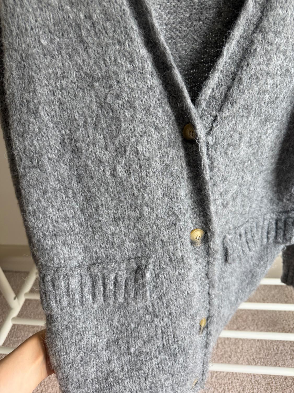 CHAQUETA LARGA PUNTO - Image 3