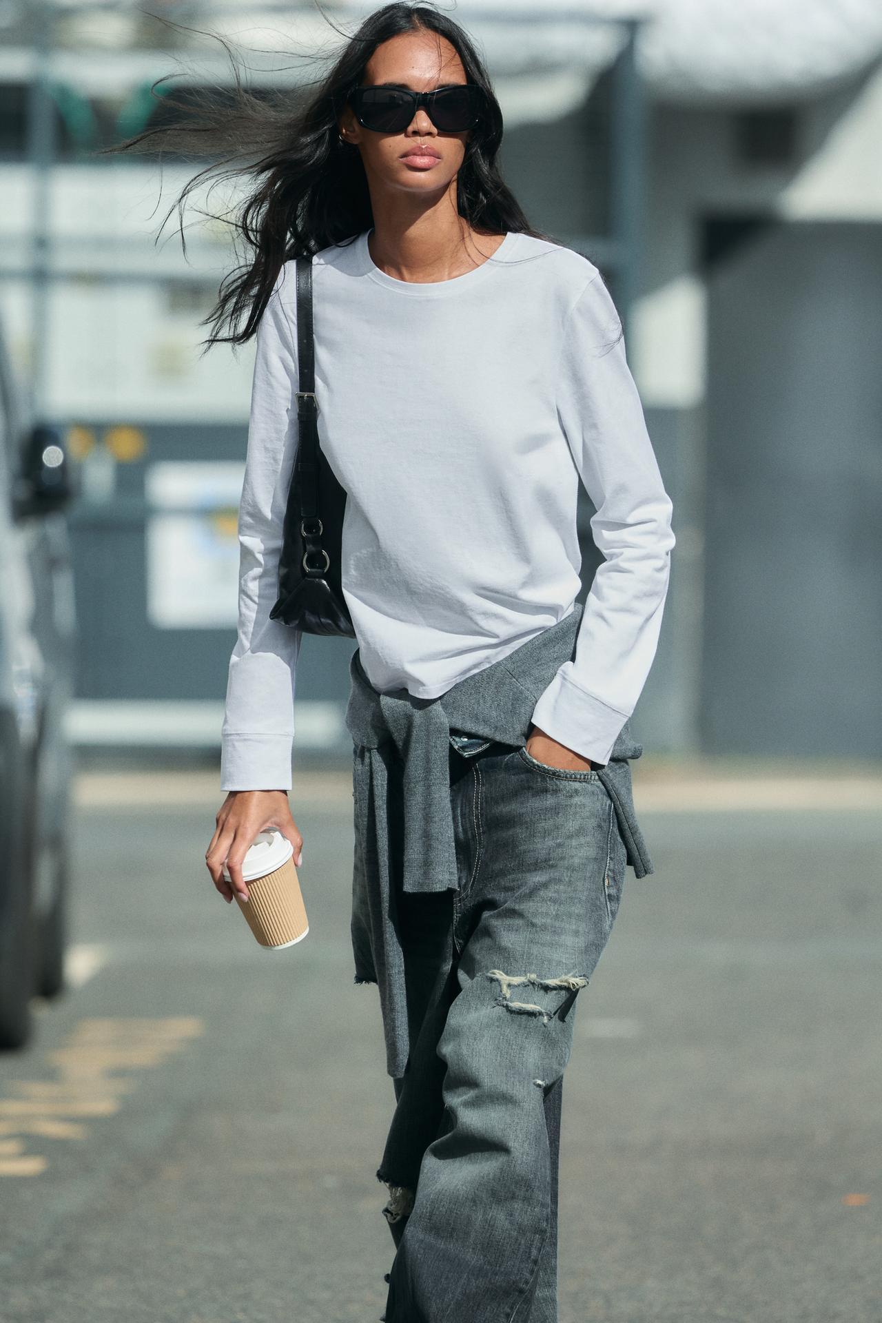 RUSTIC COTTON T-SHIRT — White