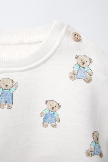SWEAT OURSONS - Blanc cassé de Zara - Image 2