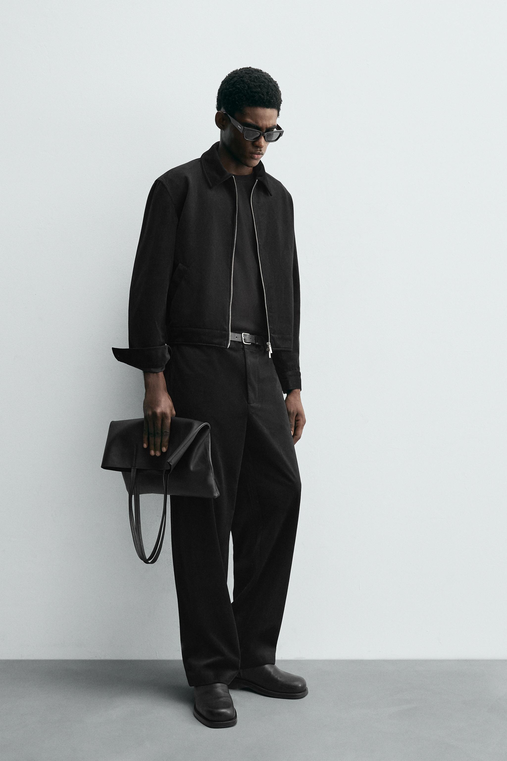 TEXTURED VELVET OVERSHIRT