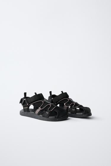 TECHNICAL SANDALS - Black by Zara - Image 1