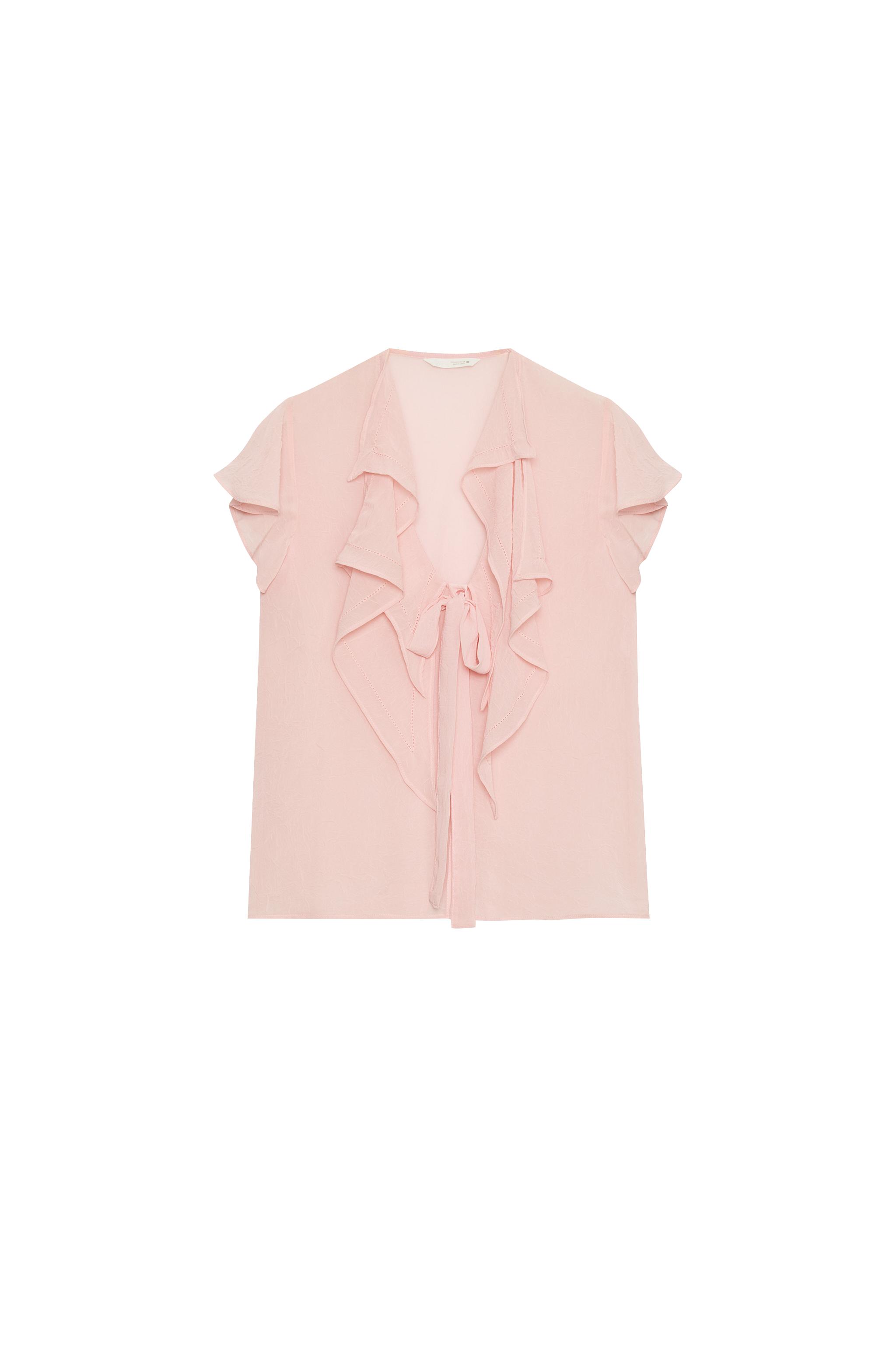 BLUSA VOLANTES LAZO