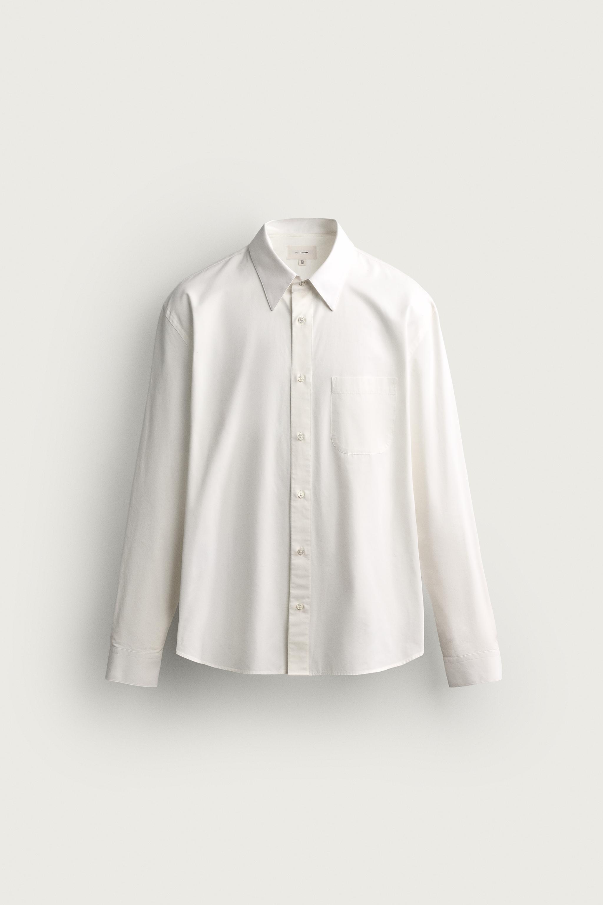 CAMISA RELAXED FIT POPELÍN