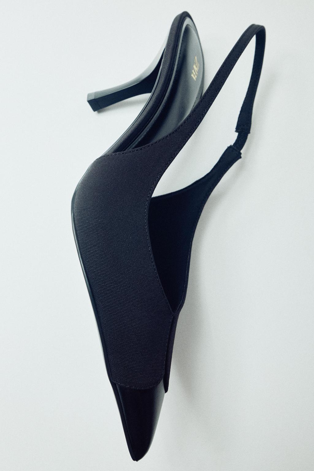 SLINGBACK HEELED SHOES