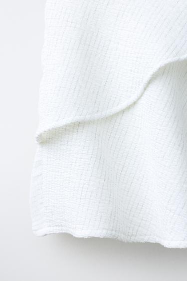 KNOTTED PAREO SKIRT - White by Zara - Image 3