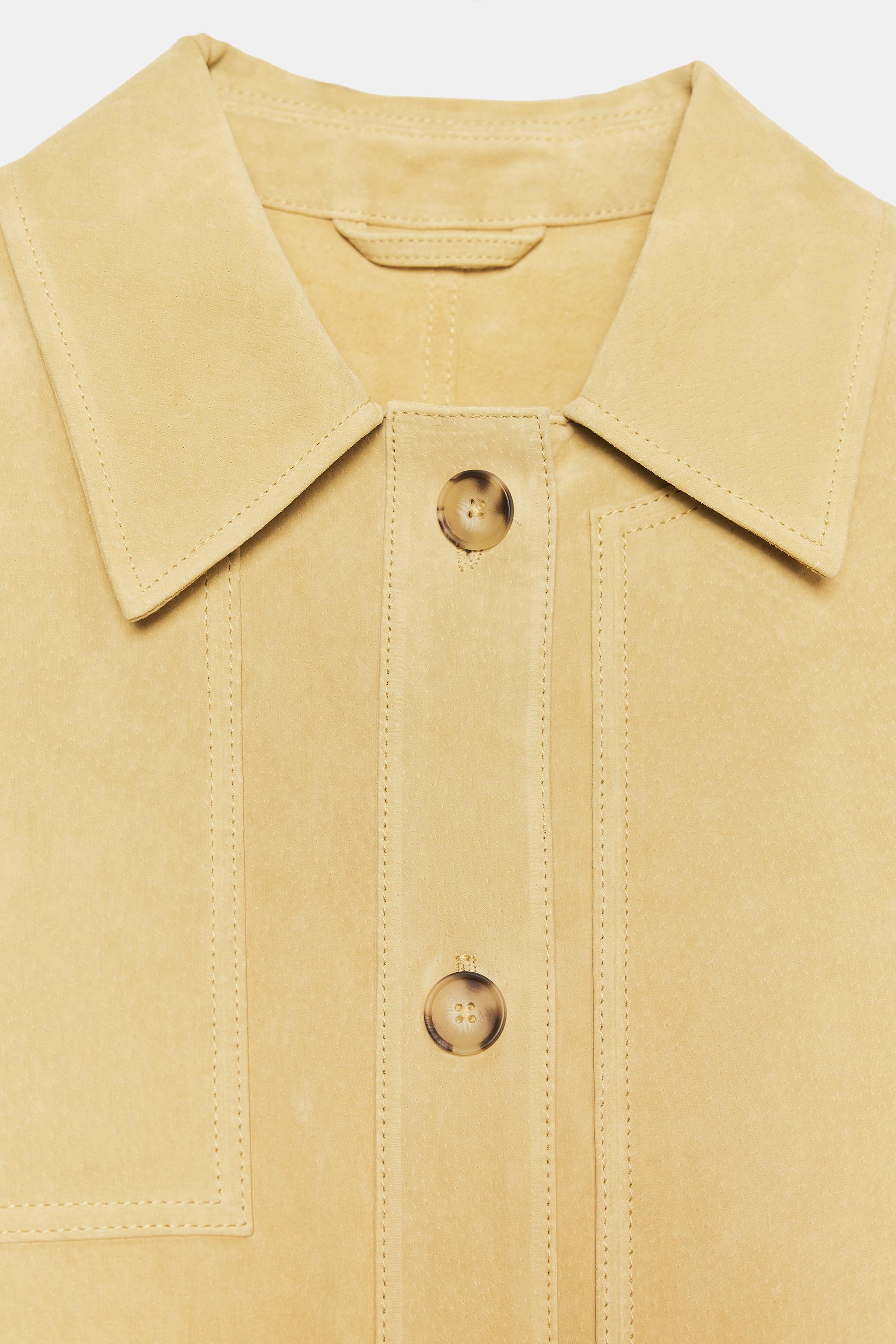 100% SUEDE LEATHER JACKET