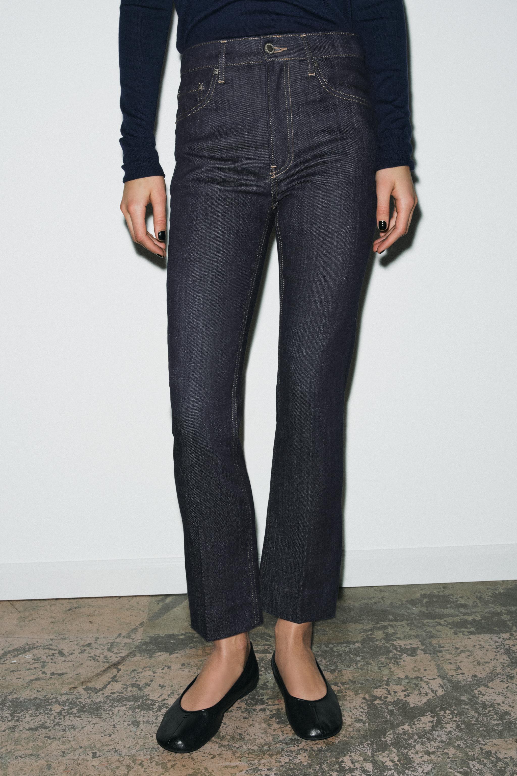 ZW COLLECTİON ORTA BEL BORU PAÇA JEAN