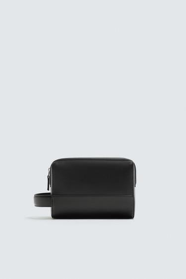 PLAIN TOILETRY BAG - Black by Zara