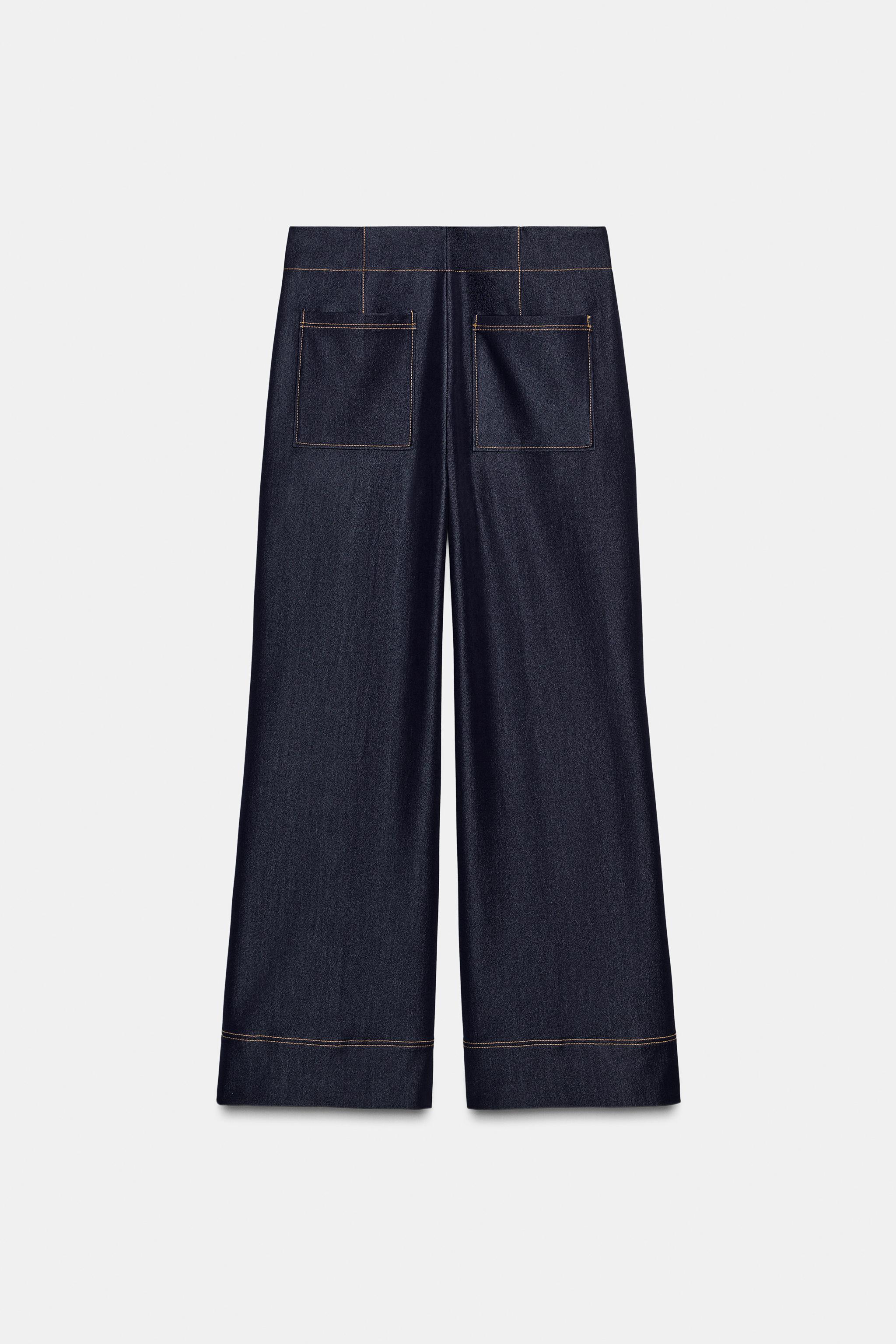 JACKET AND PANTS SET WITH CONTRAST TOPSTITCHING | ZARA