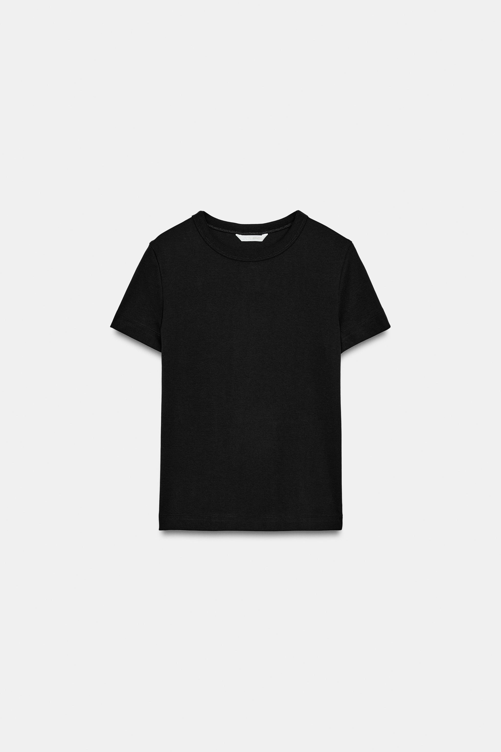 İNTERLOK KISA KOLLU T-SHIRT - Görsel 5
