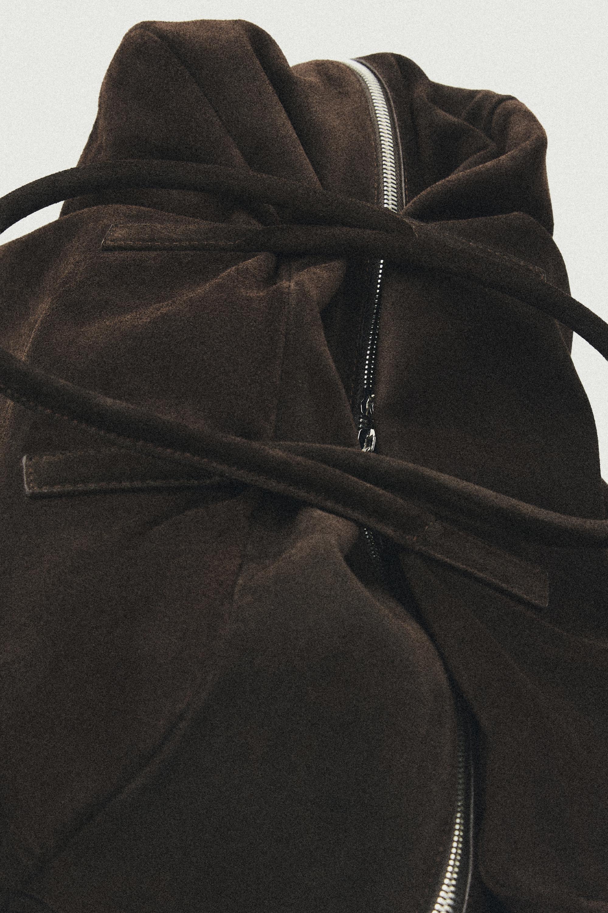 Suede leather travel bag - LIMITED EDITION
