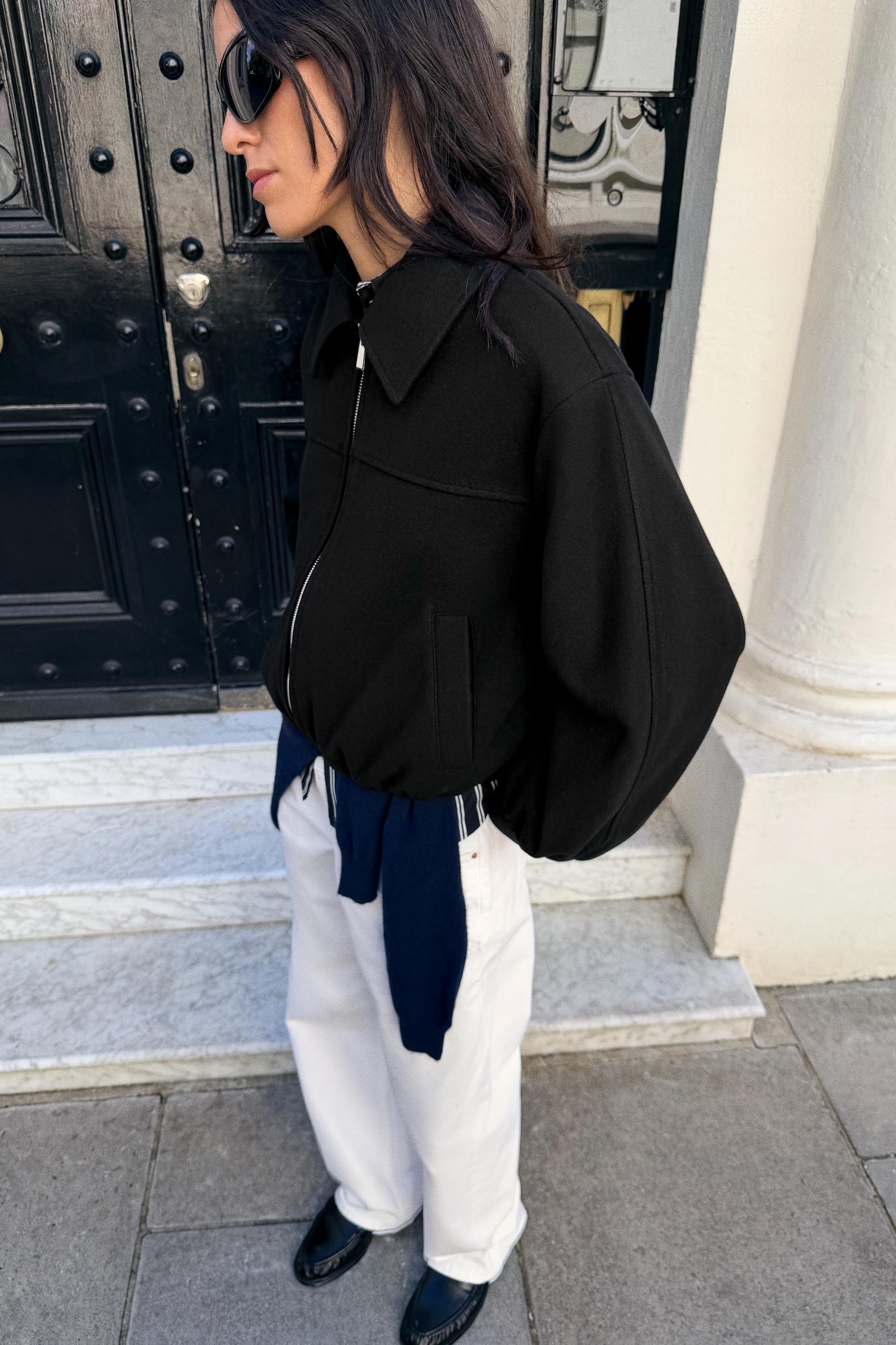 Женские куртки Zara SOFT ZIP JACKET — фото 4