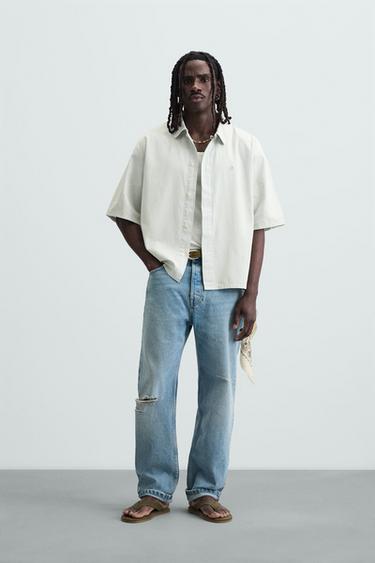 CAMISA RELAXED FIT RAYAS - Rayas de Zara - Imagen 0