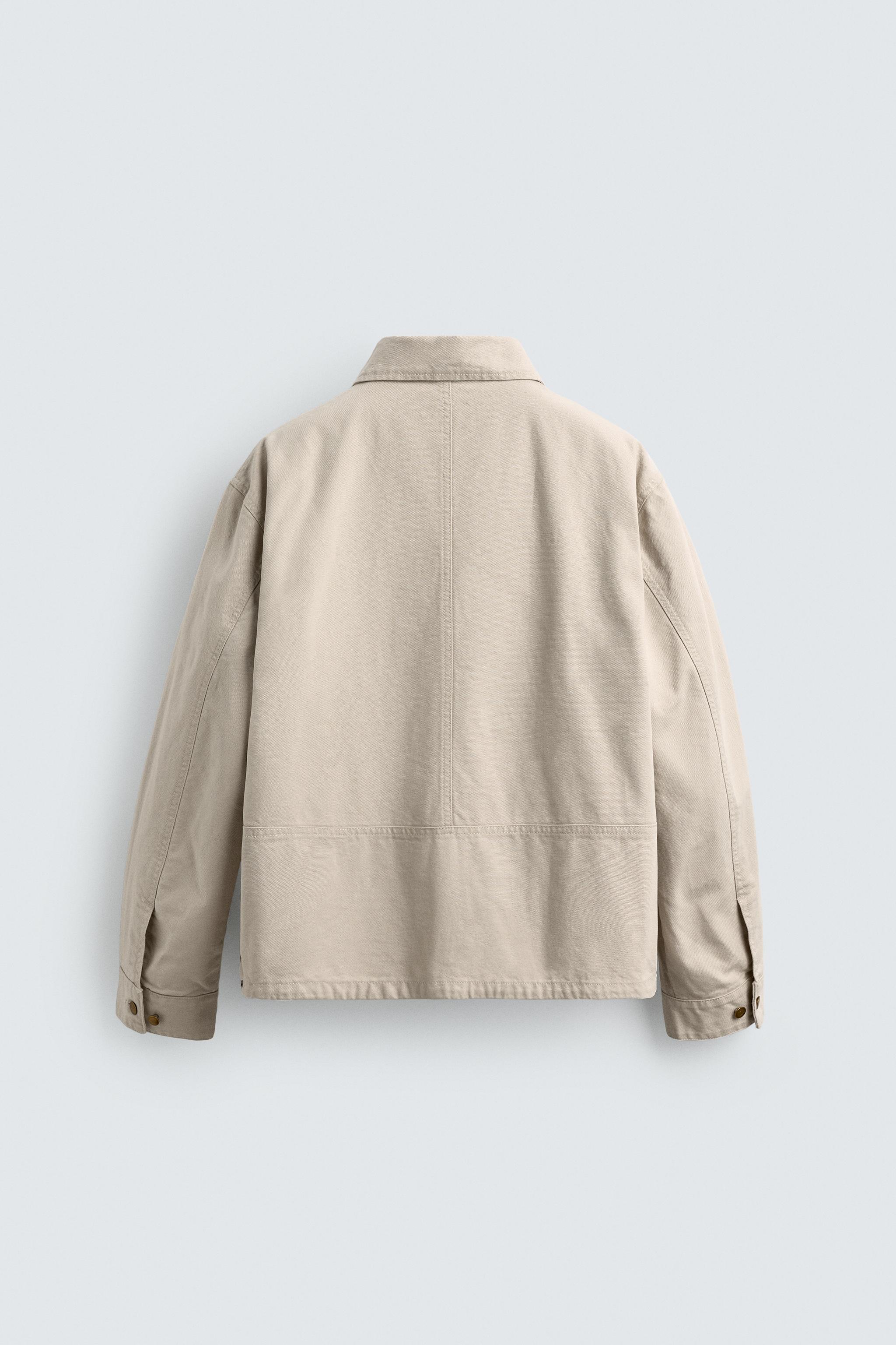 BLOUSON COUPE DÉCONTRACTÉE AVEC POCHES