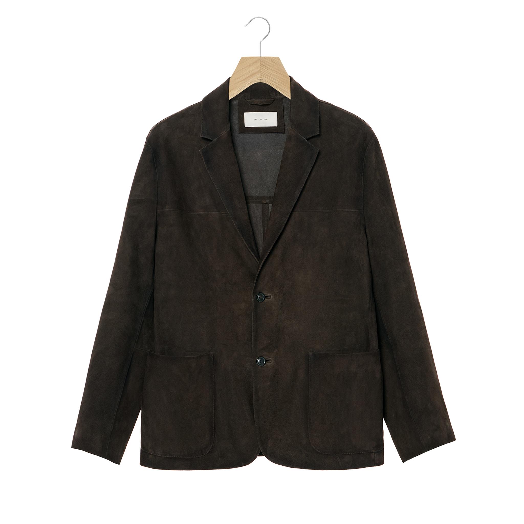 ORIGINS SUEDE LEATHER BLAZER