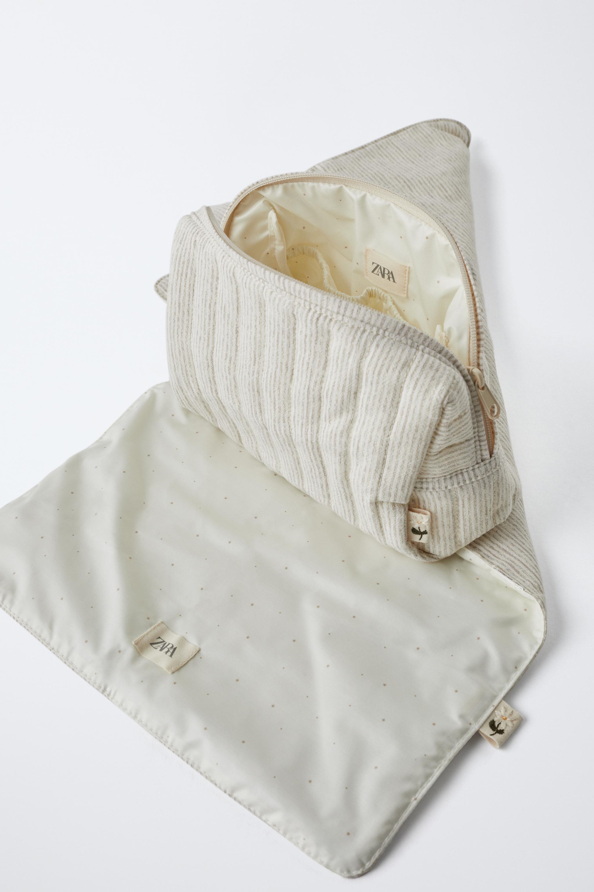 STRIPED DIAPER BAG PACK