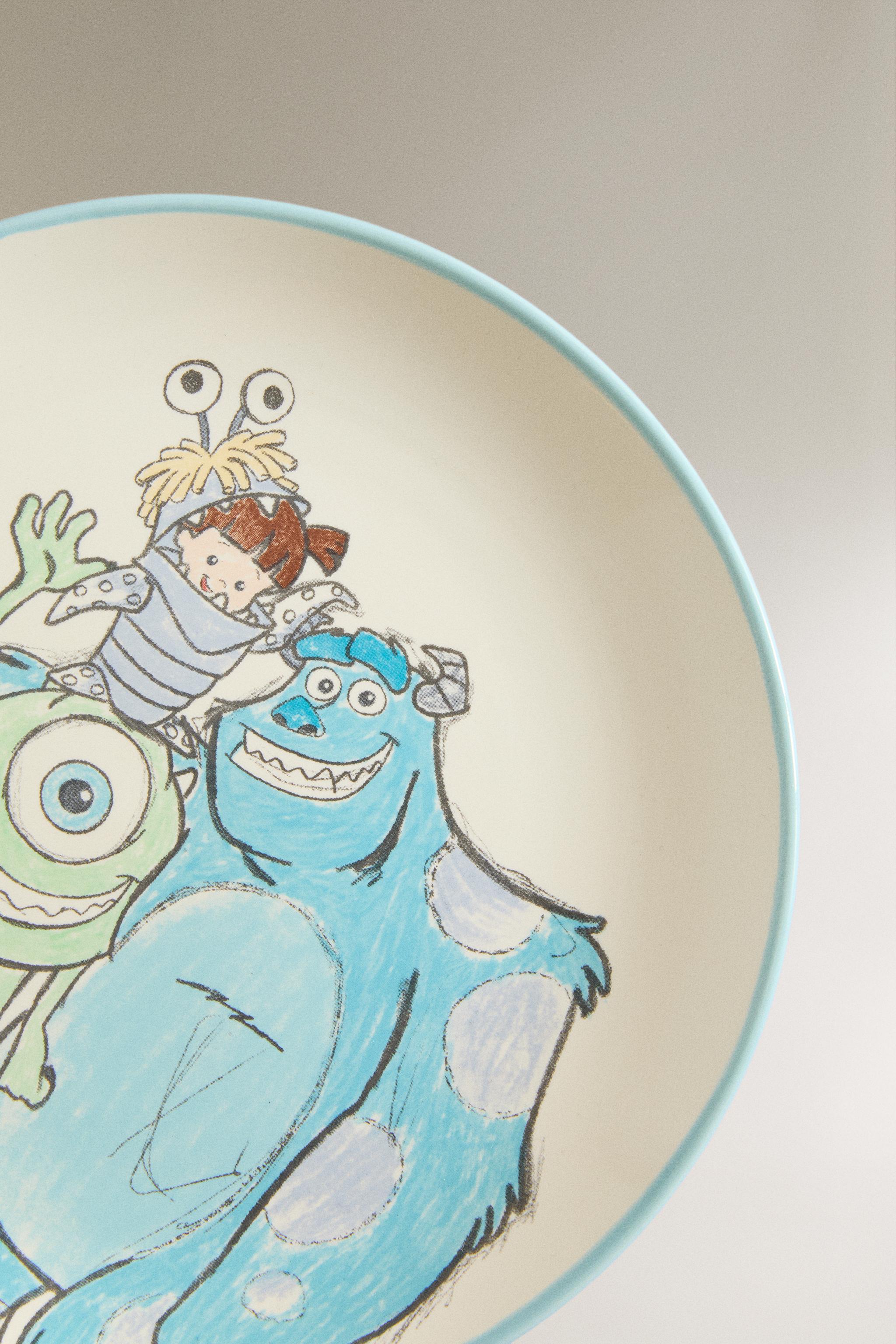 KIDS' MONSTERS, INC. ©DISNEY/PIXAR STONEWARE PLATE