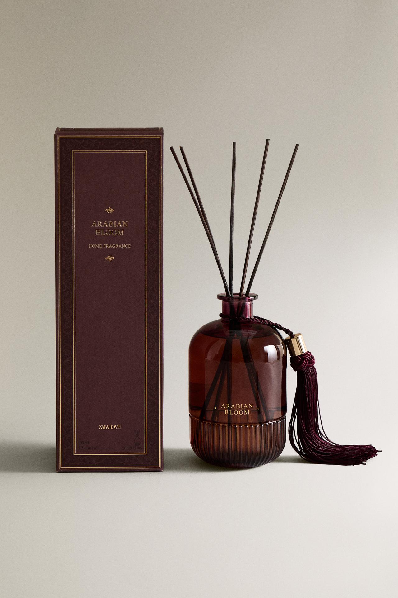 (480 ML) ARABIAN BLOOM REED DIFFUSERS — Gold