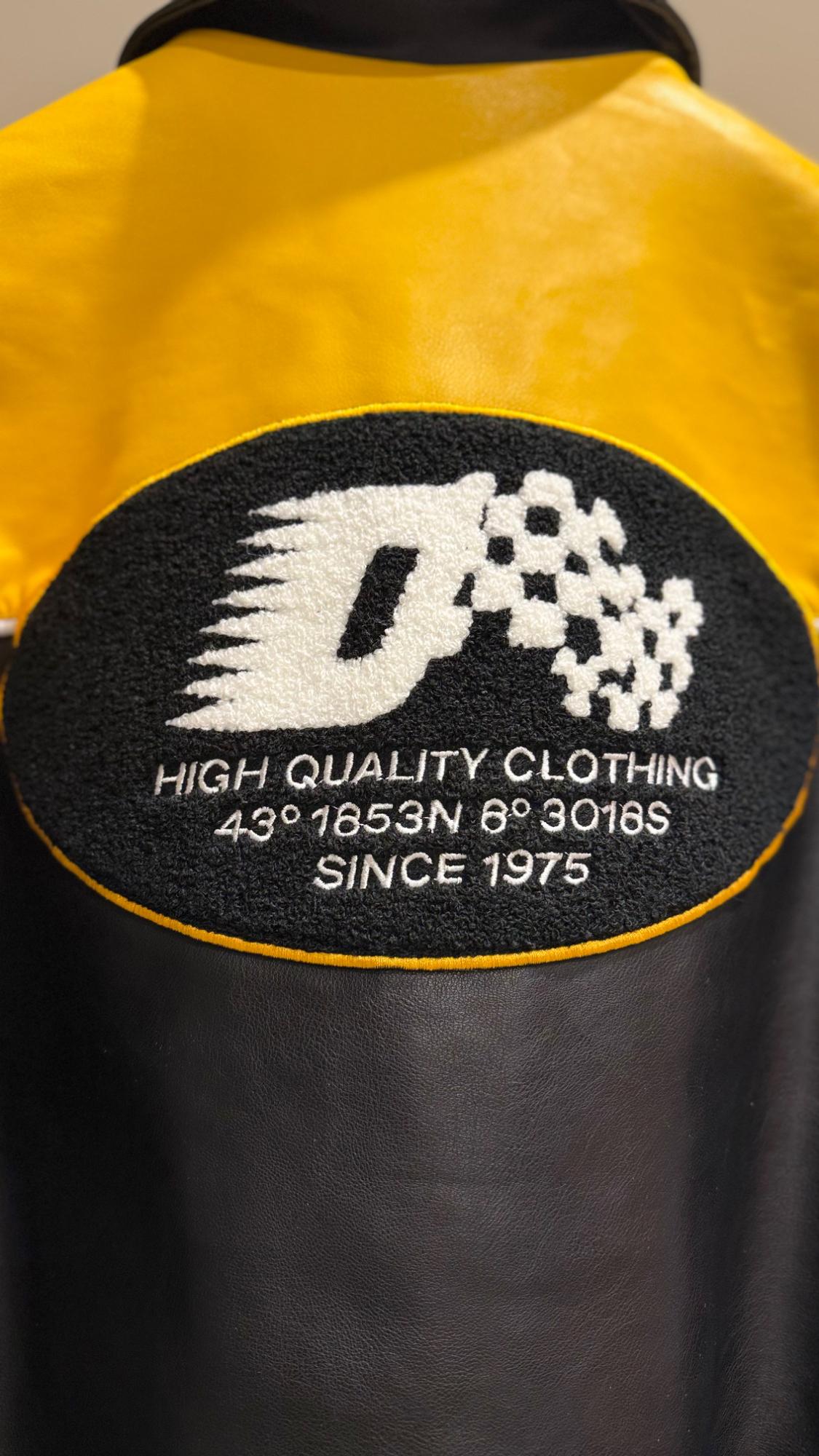 FAUX LEATHER JACKET WITH PATCHES - Image 3