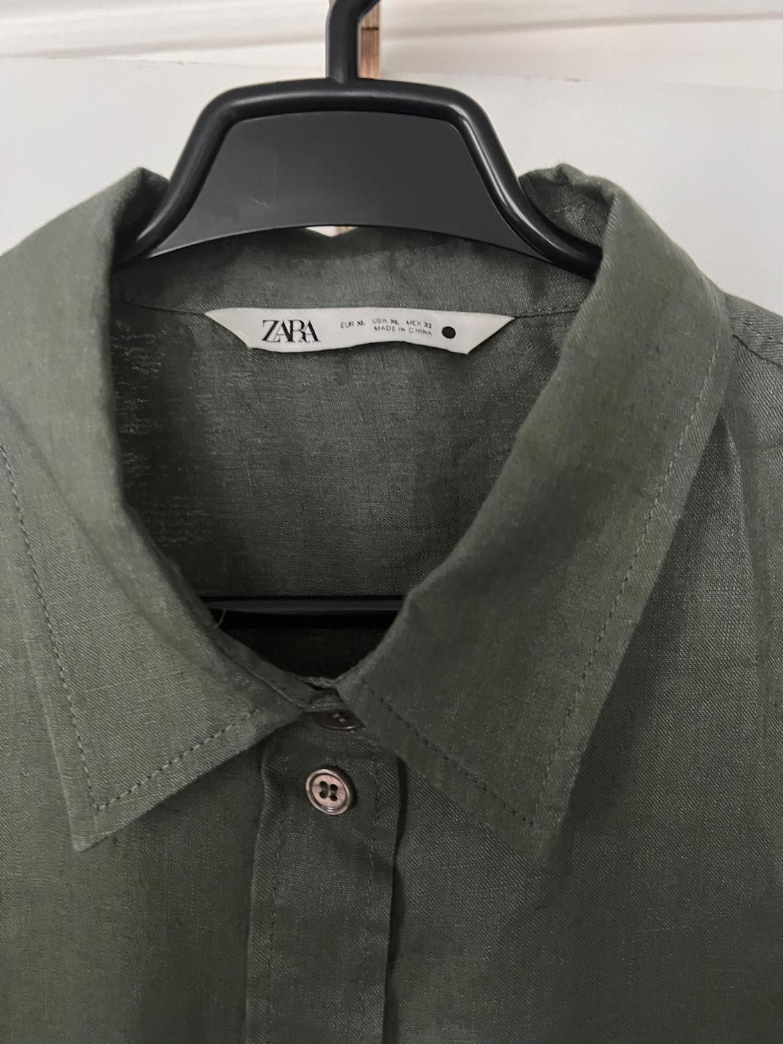OVERSIZE LINEN SHIRT - Image 3