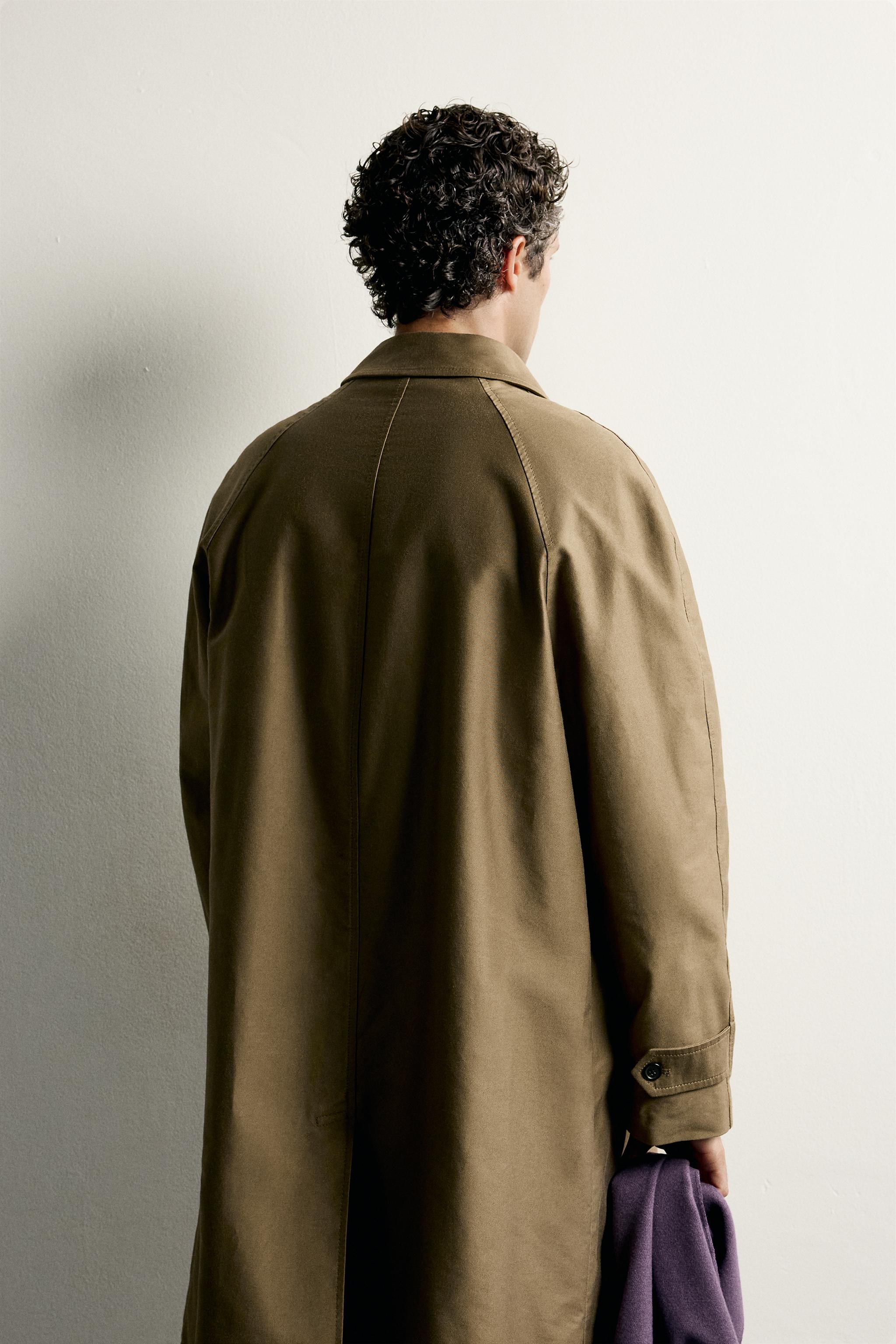TRENCH REGULAR FIT EN COTON