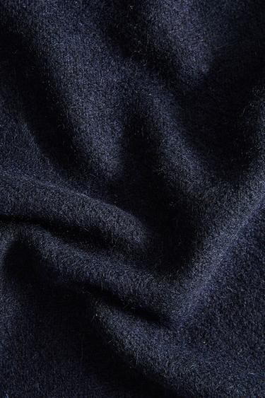 COUVERTURE BÉBÉ CACHEMIRE - Bleu marine de Zara - Image 2