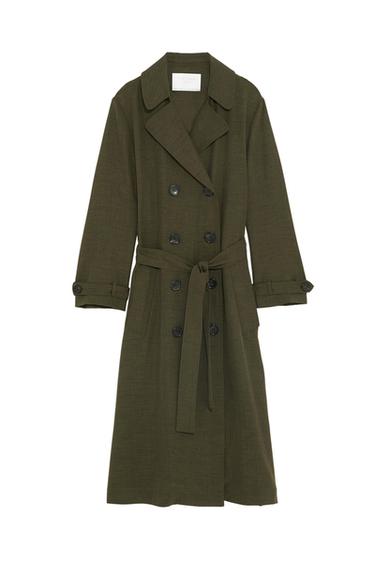 FLOWING TRENCH COAT