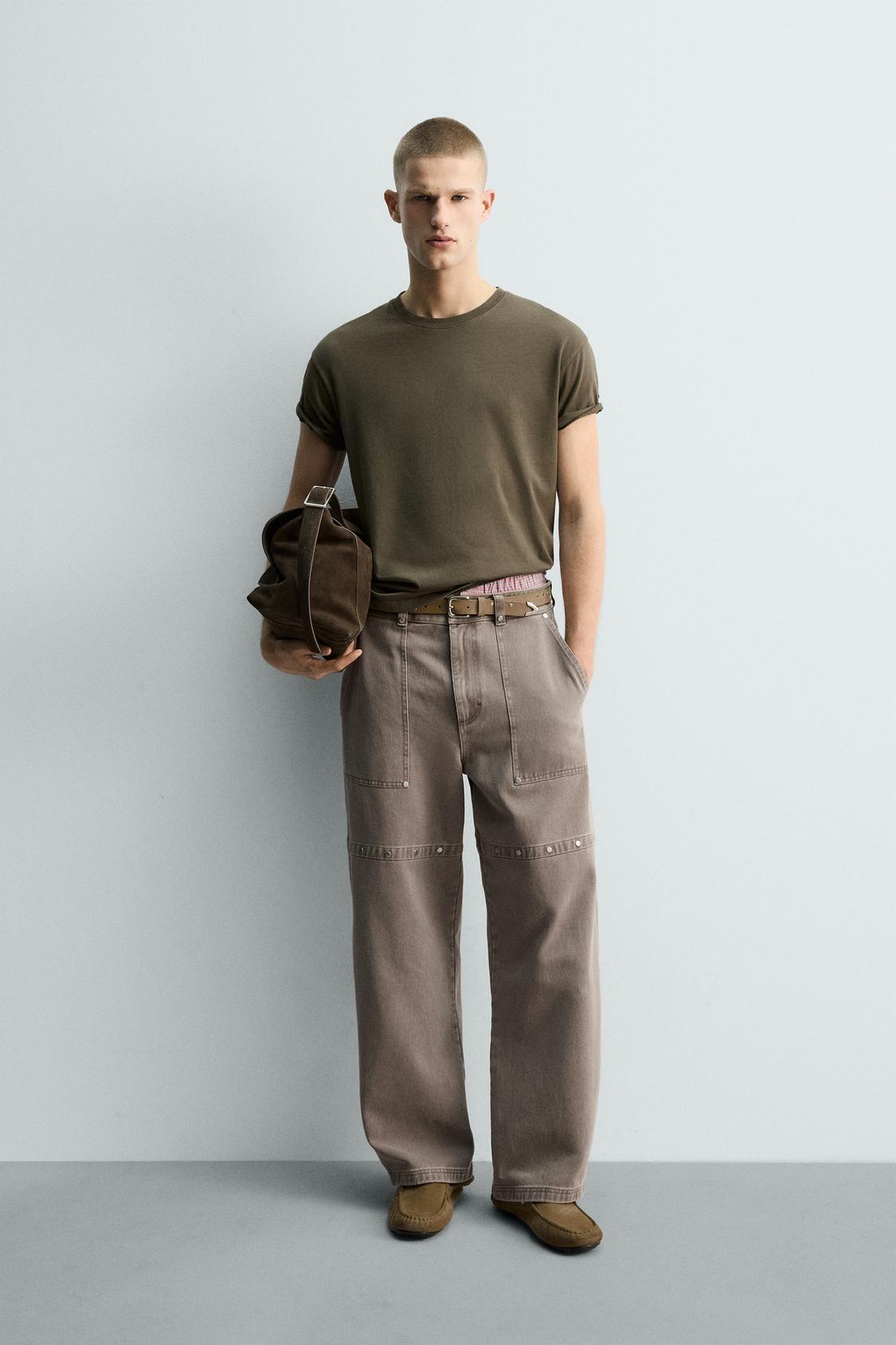 ФУТБОЛКА С ВЫШИВКОЙ В ВИДЕ СЕРДЦА ОТ ZARA