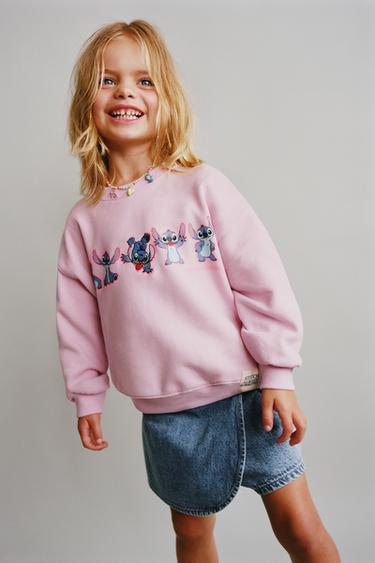 SUDADERA ESTAMPADA LILO & STITCH © DISNEY - Malva claro de Zara