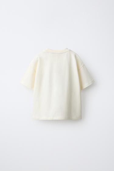 SNOOPY PEANUTS™ EMBROIDERED T-SHIRT — White 2