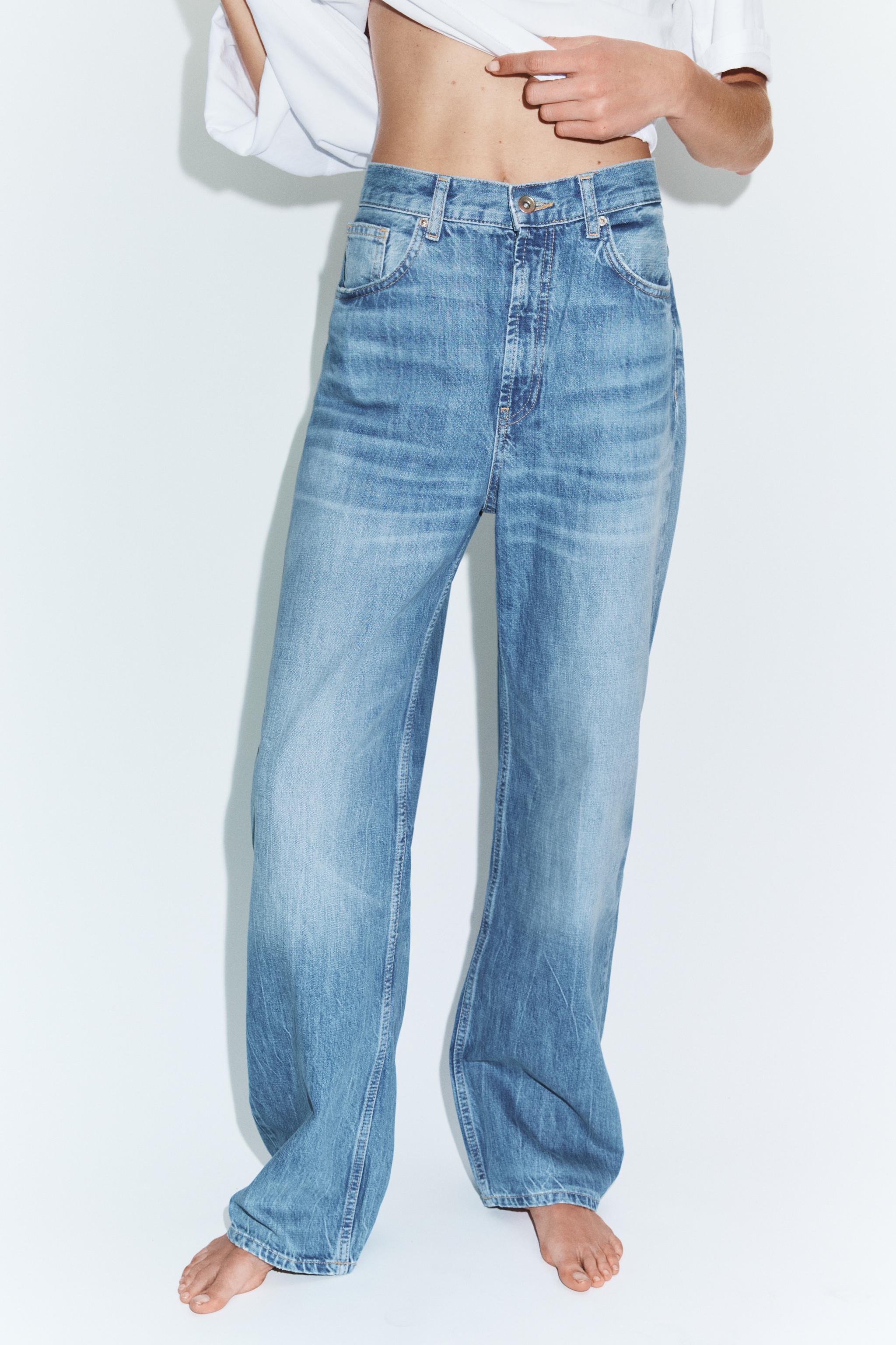 TRF HI-RISE STRAIGHT LEG JEANS