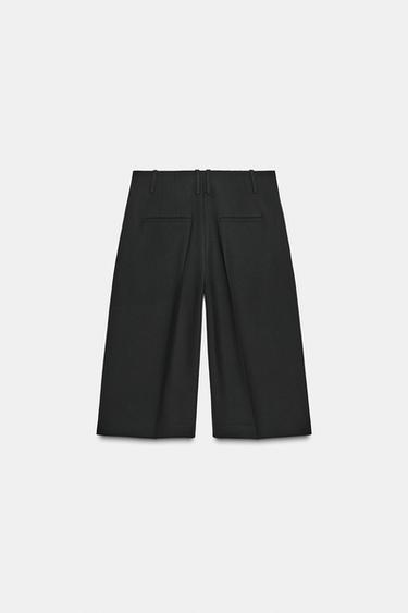 ZW COLLECTION LONG BERMUDA SHORTS - Black by Zara - Image 6