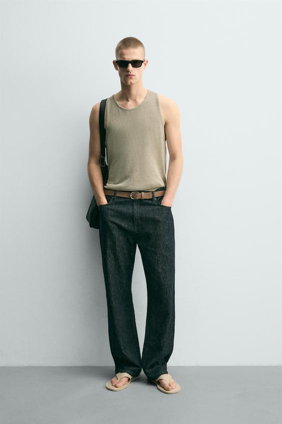 RELAXED FIT KNIT TANK TOP from Zara - $45.90