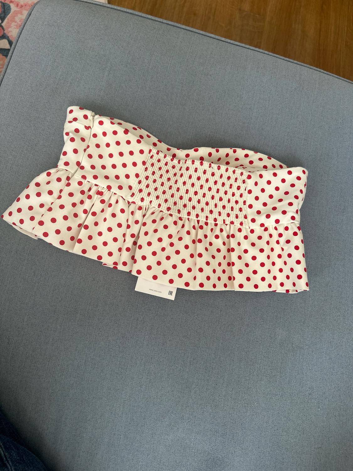 POLKA DOT CORSETRY-INSPIRED TOP - Image 2