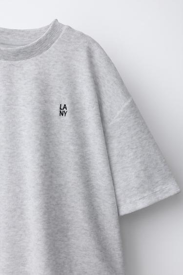 TOWELLING T-SHIRT AND BERMUDA SHORTS SET - Grey marl by Zara - Image 5