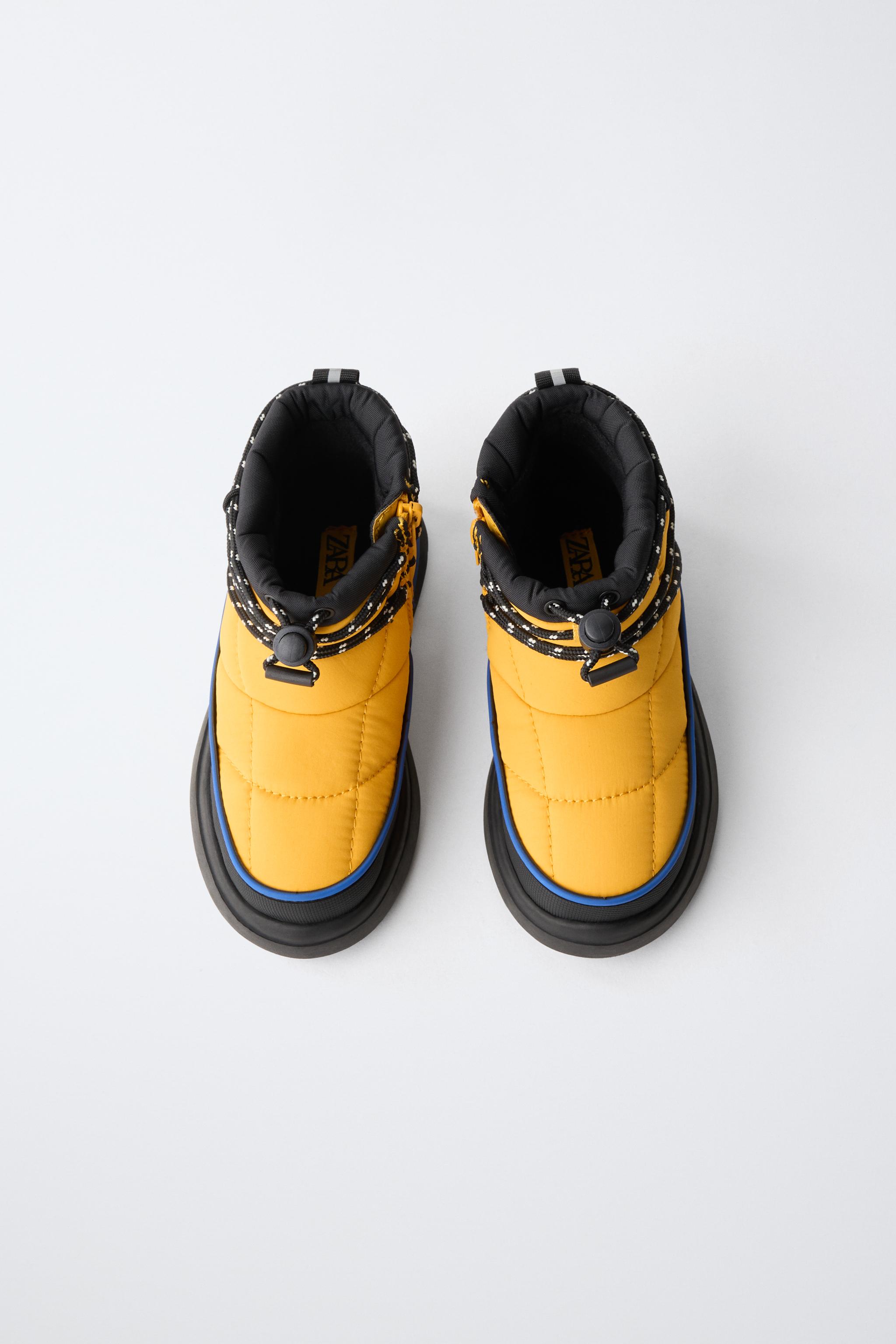 WATER REPELLENT PADDED ANKLE BOOTS