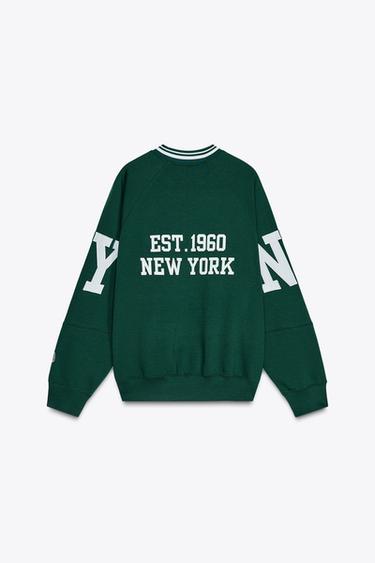 NFL JETS PLUSH SWEATSHIRT - GREEN by Zara - Image 5