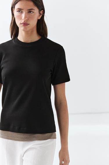Short sleeve interlock T-shirt — Black 2