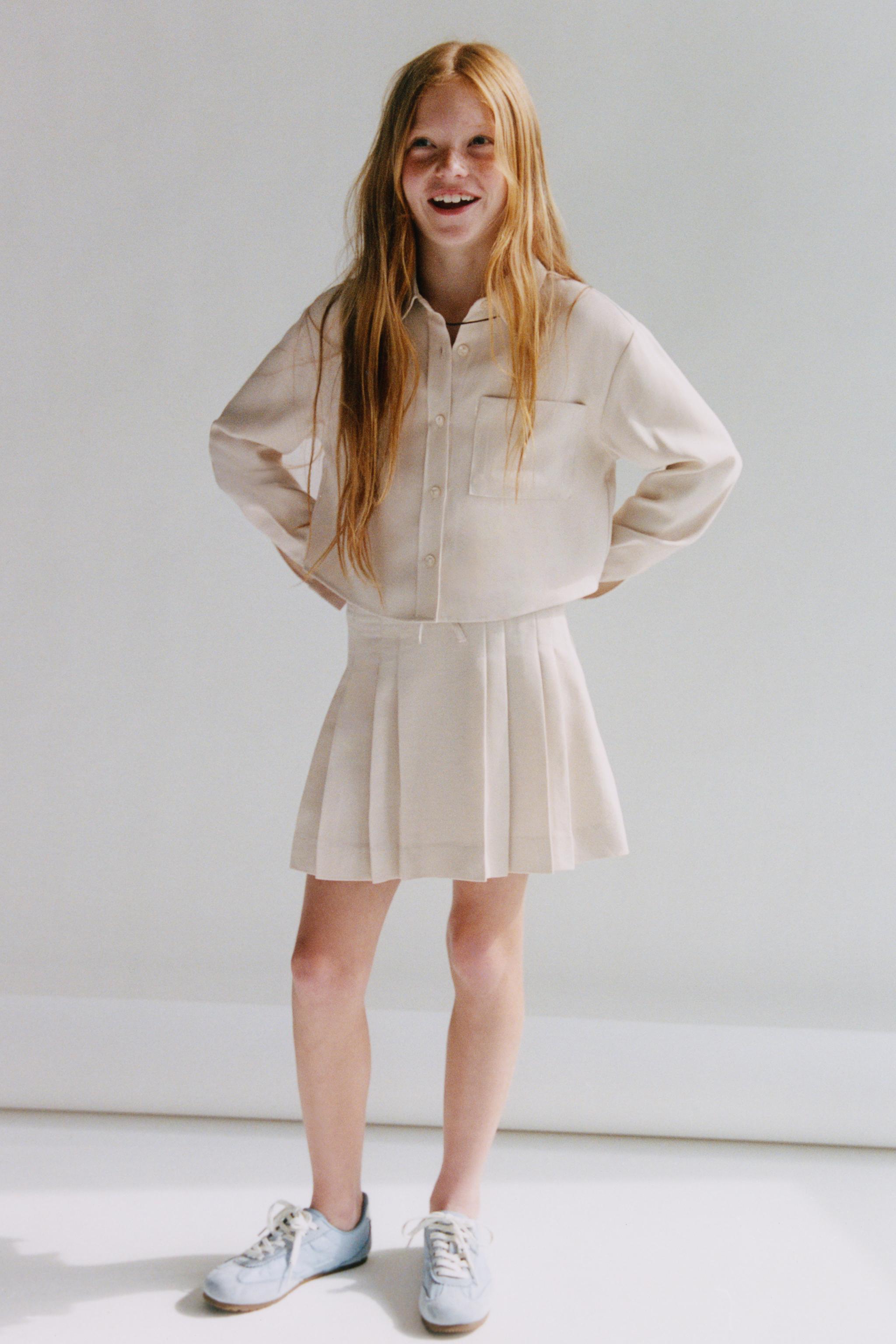 美品　ZARA KIDS ジャケット　スカート　インナー　セット アニマルプリント ツイルスカート - 豹紋 | ZARA Japan / 日本