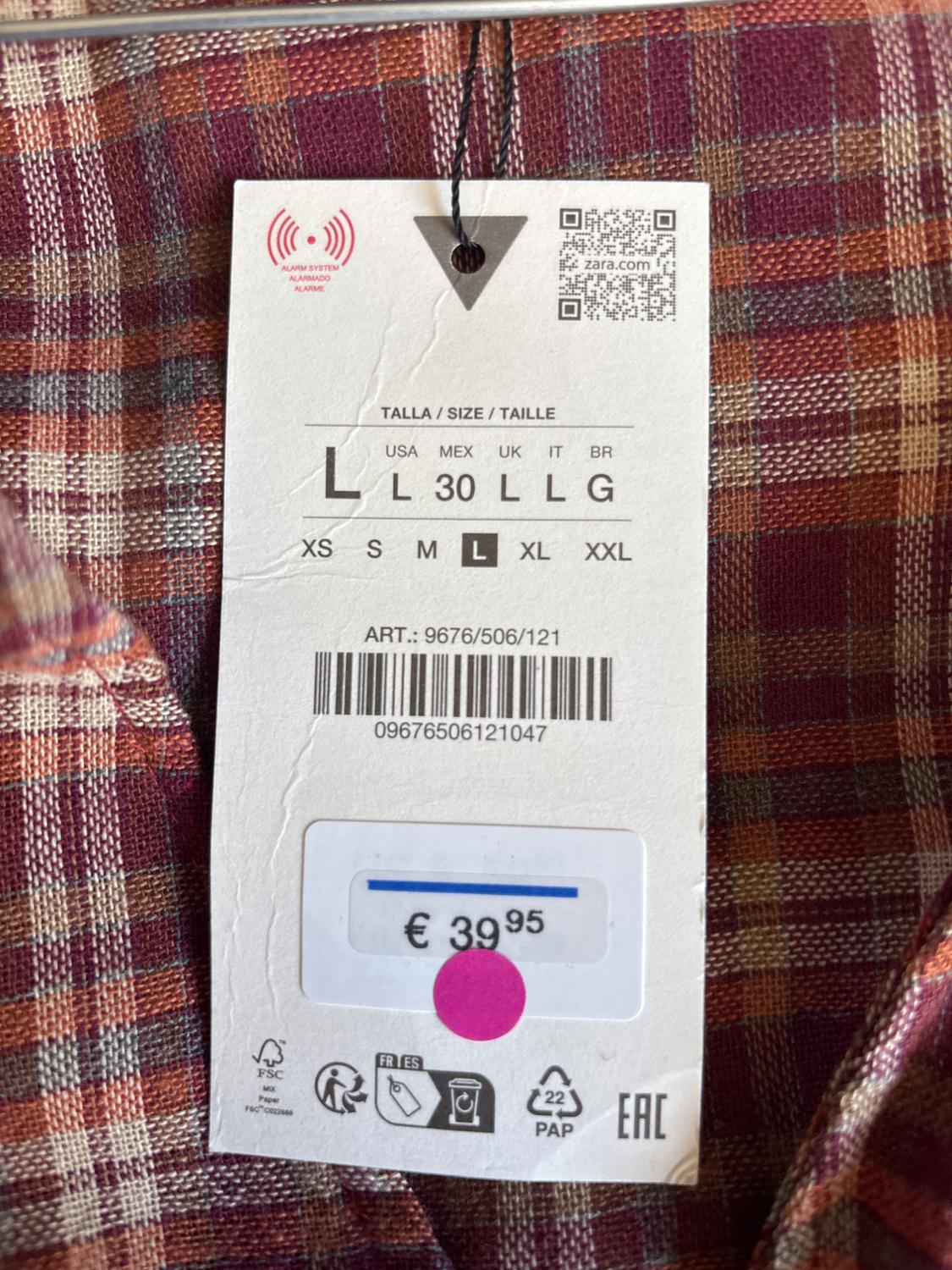CHECK WRAP SHIRT - Image 4